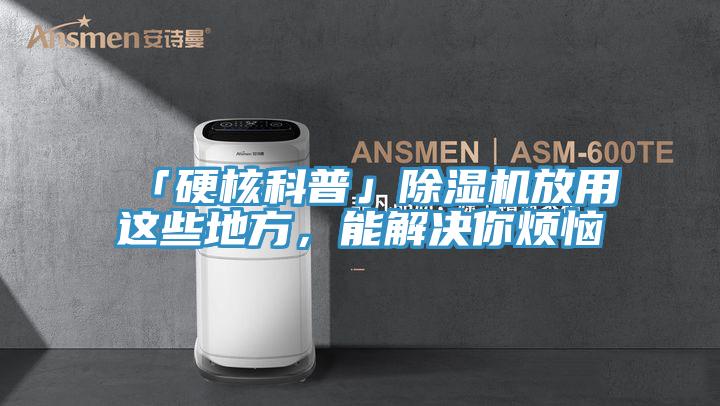 「硬核科普」除濕機(jī)放用這些地方，能解決你煩惱