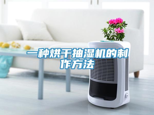 一種烘干抽濕機的制作方法