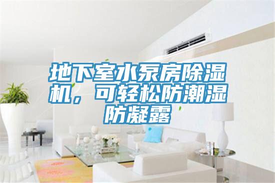 地下室水泵房除濕機(jī)，可輕松防潮濕防凝露