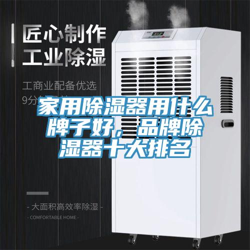 家用除濕器用什么牌子好，品牌除濕器十大排名