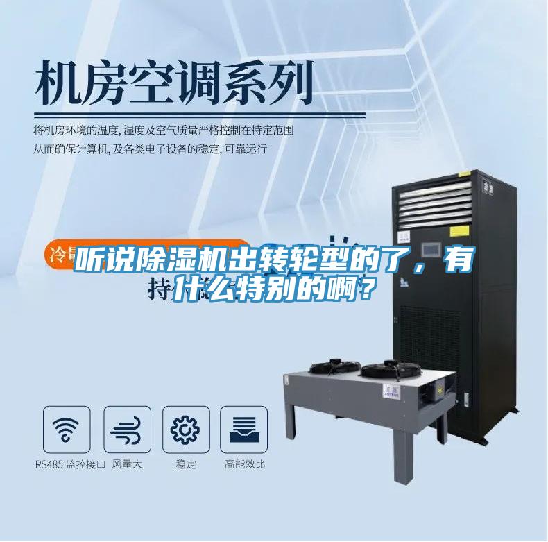 聽說除濕機出轉(zhuǎn)輪型的了，有什么特別的??？