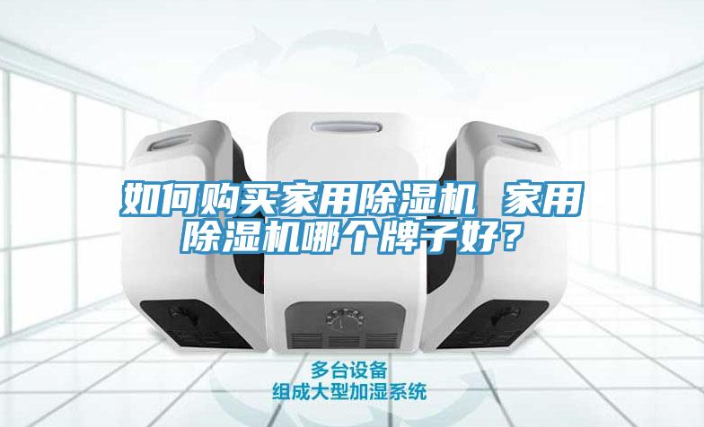 如何購買家用除濕機 家用除濕機哪個牌子好？