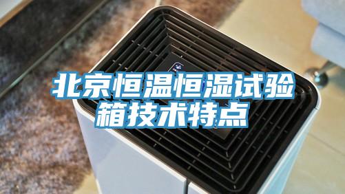 北京恒溫恒濕試驗箱技術(shù)特點