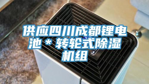 供應(yīng)四川成都鋰電池＊轉(zhuǎn)輪式除濕機(jī)組