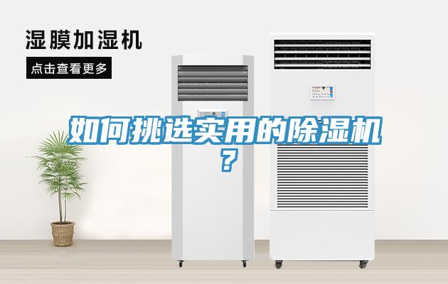 如何挑選實用的除濕機？
