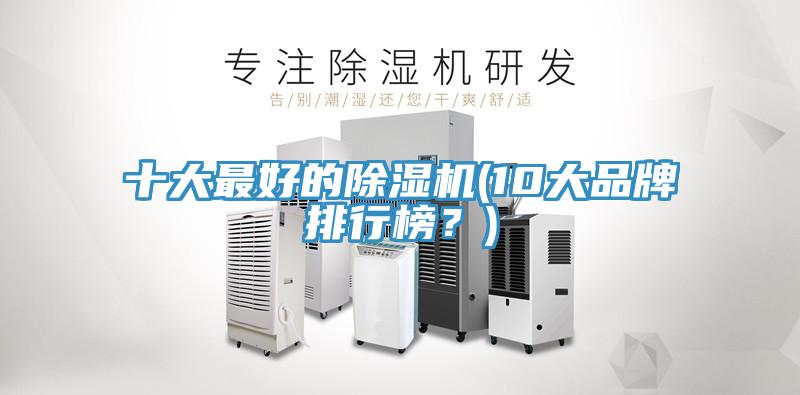 十大最好的除濕機(10大品牌排行榜？)