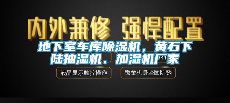 地下室車庫除濕機(jī)，黃石下陸抽濕機(jī)、加濕機(jī)廠家