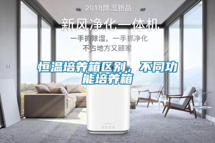 恒溫培養(yǎng)箱區(qū)別，不同功能培養(yǎng)箱