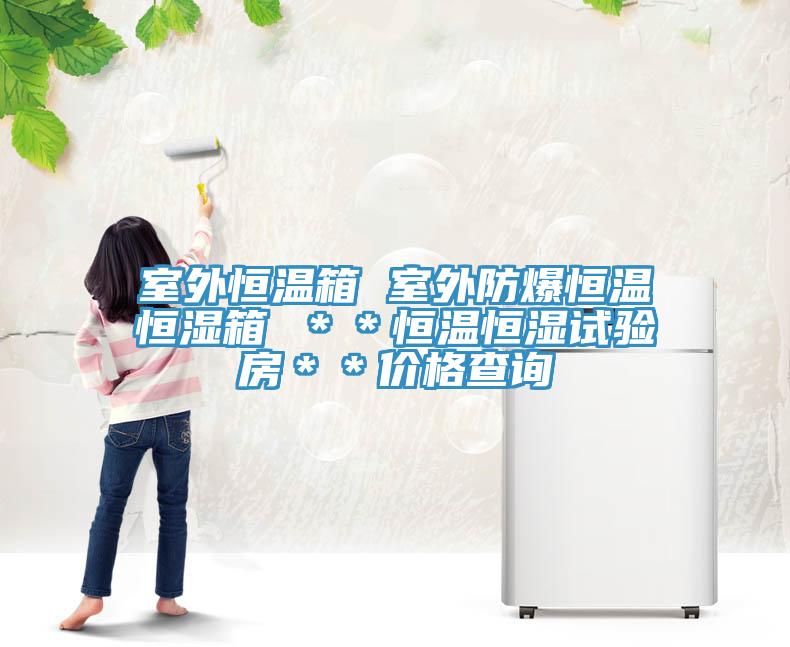 室外恒溫箱 室外防爆恒溫恒濕箱 ＊＊恒溫恒濕試驗(yàn)房＊＊價(jià)格查詢