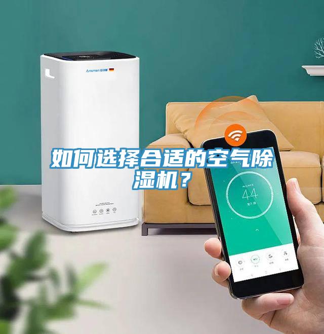 如何選擇合適的空氣除濕機？