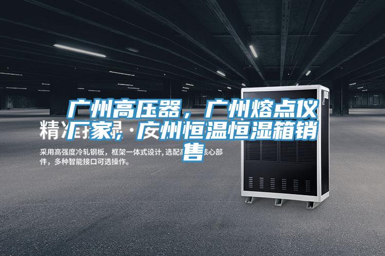 廣州高壓器，廣州熔點(diǎn)儀廠家，廣州恒溫恒濕箱銷售