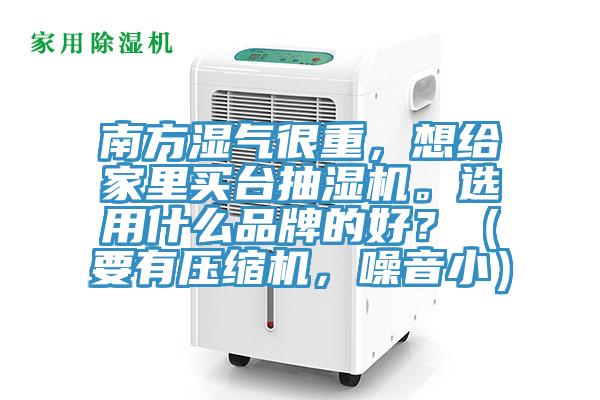 南方濕氣很重，想給家里買臺(tái)抽濕機(jī)。選用什么品牌的好？（要有壓縮機(jī)，噪音?。?/></p>
                            <p style=