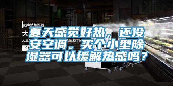 夏天感覺(jué)好熱，還沒(méi)安空調(diào)。買(mǎi)個(gè)小型除濕器可以緩解熱感嗎？
