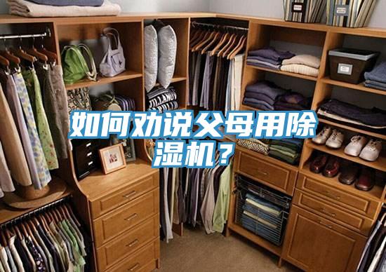 如何勸說父母用除濕機(jī)？