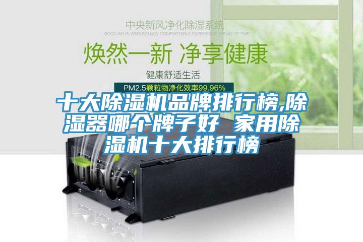 十大除濕機品牌排行榜,除濕器哪個牌子好 家用除濕機十大排行榜