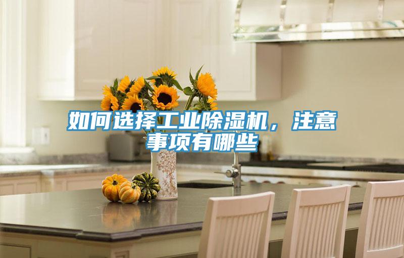 如何選擇工業(yè)除濕機，注意事項有哪些