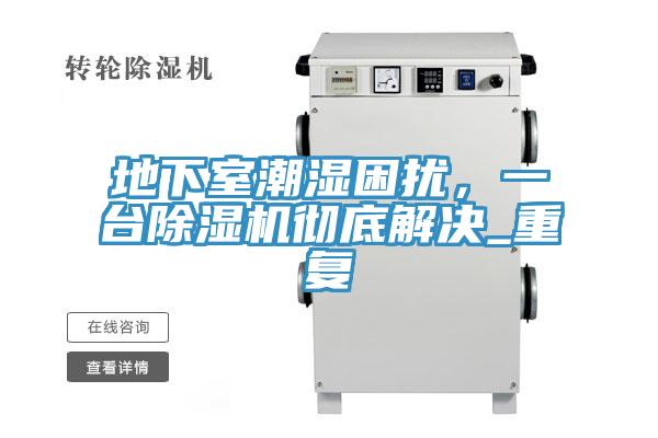 地下室潮濕困擾，一臺(tái)除濕機(jī)徹底解決_重復(fù)