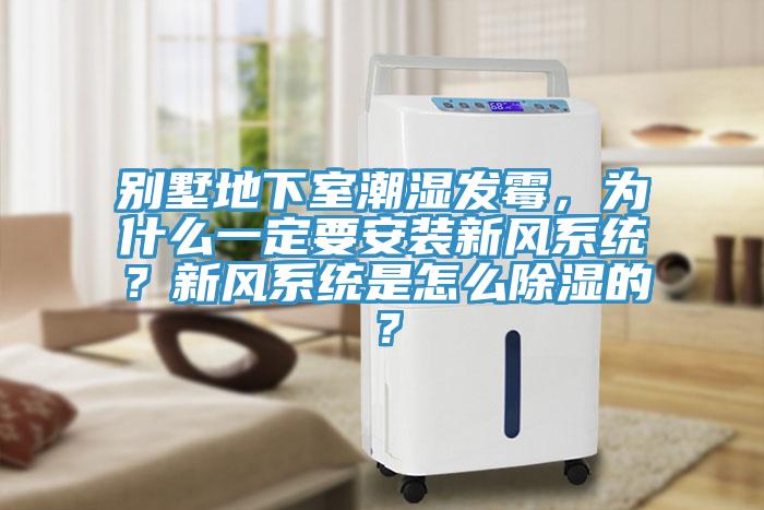 別墅地下室潮濕發(fā)霉，為什么一定要安裝新風(fēng)系統(tǒng)？新風(fēng)系統(tǒng)是怎么除濕的？
