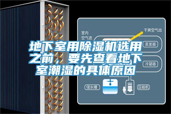 地下室用除濕機選用之前，要先查看地下室潮濕的具體原因