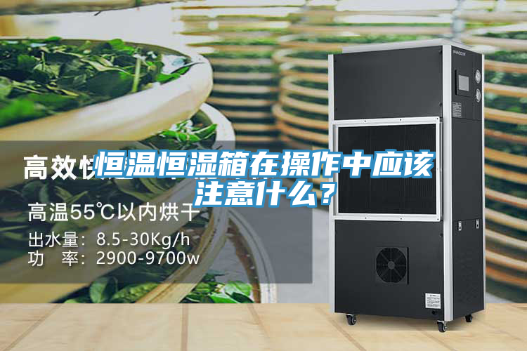 恒溫恒濕箱在操作中應(yīng)該注意什么？