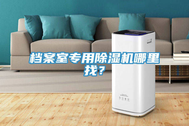 檔案室專用除濕機哪里找？