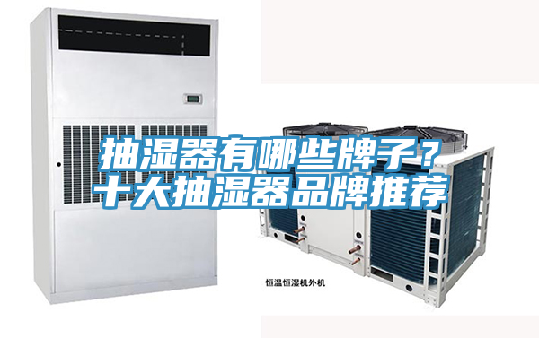 抽濕器有哪些牌子？十大抽濕器品牌推薦