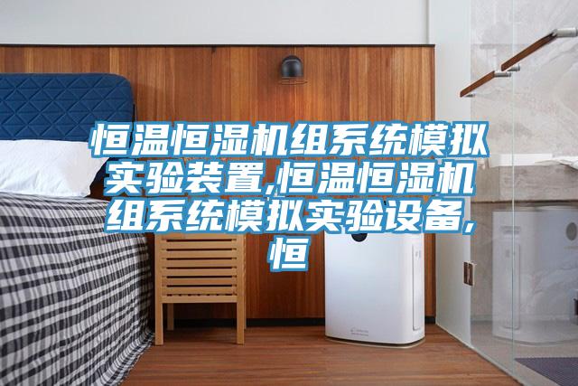 恒溫恒濕機(jī)組系統(tǒng)模擬實(shí)驗裝置,恒溫恒濕機(jī)組系統(tǒng)模擬實(shí)驗設(shè)備,恒