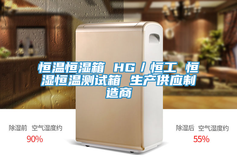 恒溫恒濕箱 HG／恒工 恒濕恒溫測(cè)試箱 生產(chǎn)供應(yīng)制造商