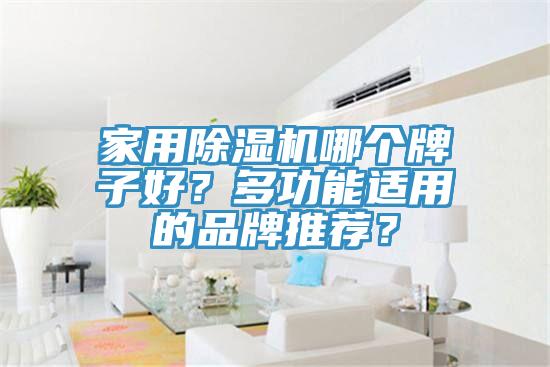 家用除濕機(jī)哪個(gè)牌子好？多功能適用的品牌推薦？