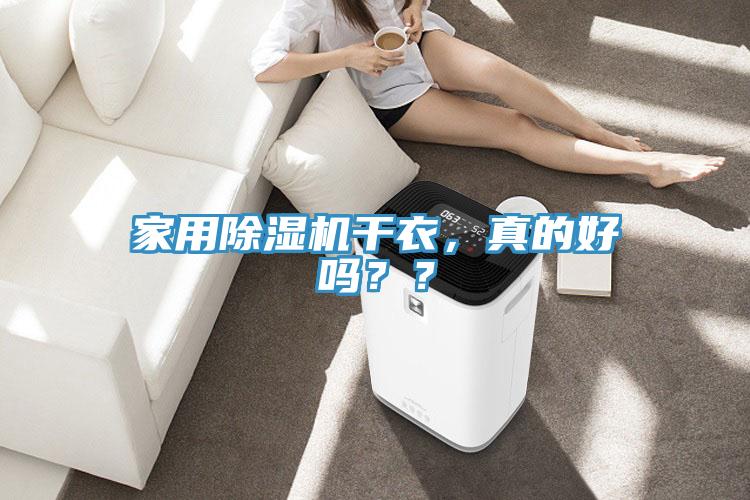家用除濕機干衣，真的好嗎？？