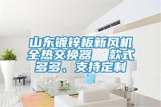 山東鍍鋅板新風(fēng)機(jī)全熱交換器  款式多多、支持定制