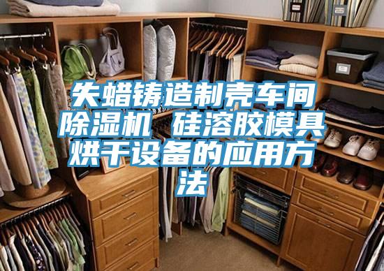 失蠟鑄造制殼車間除濕機 硅溶膠模具烘干設備的應用方法