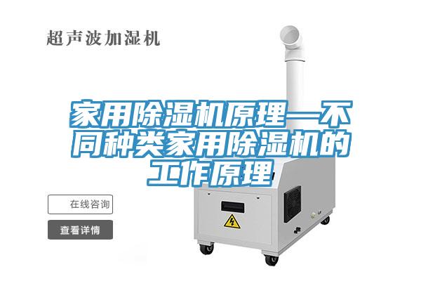 家用除濕機(jī)原理—不同種類(lèi)家用除濕機(jī)的工作原理