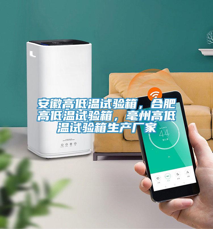 安徽高低溫試驗箱，合肥高低溫試驗箱，毫州高低溫試驗箱生產(chǎn)廠家