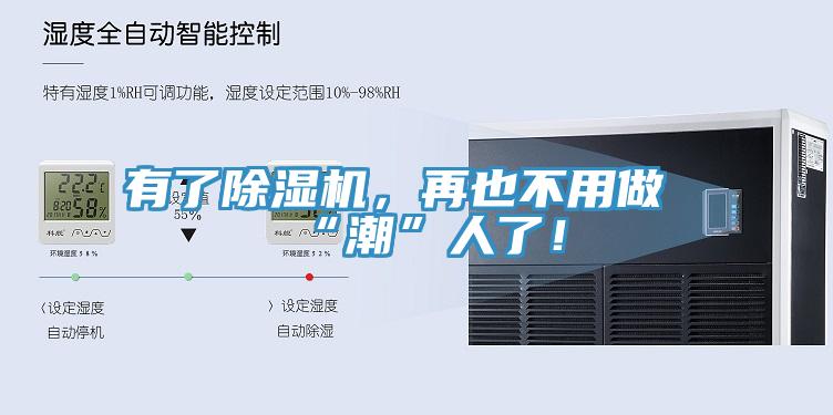 有了除濕機，再也不用做“潮”人了！