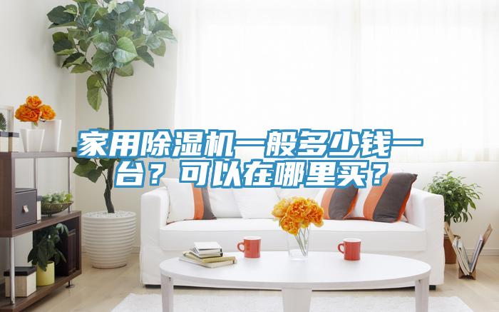 家用除濕機(jī)一般多少錢一臺(tái)？可以在哪里買？