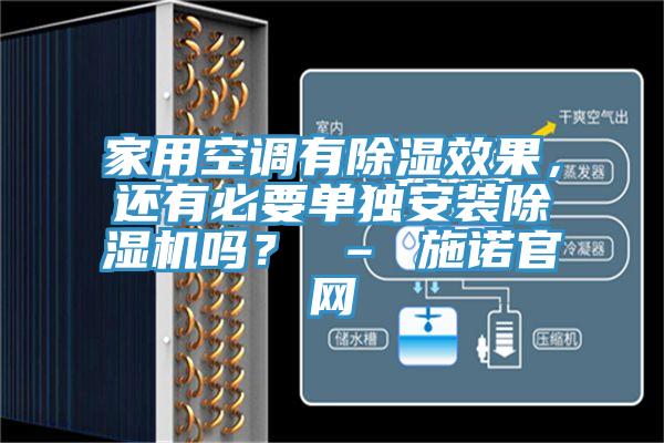 家用空調(diào)有除濕效果，還有必要單獨(dú)安裝除濕機(jī)嗎？ – 施諾官網(wǎng)