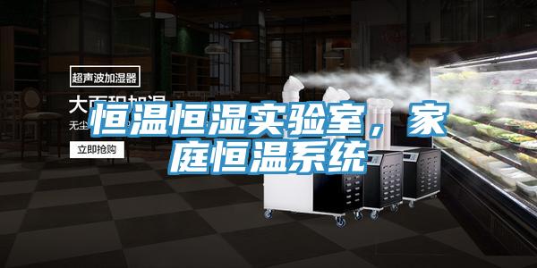恒溫恒濕實驗室，家庭恒溫系統(tǒng)