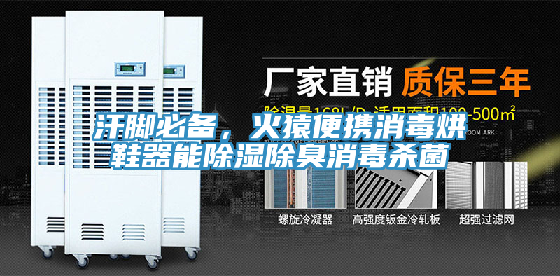 汗腳必備，火猿便攜消毒烘鞋器能除濕除臭消毒殺菌