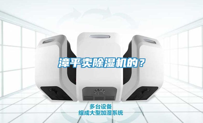 漳平賣除濕機的？