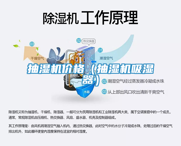 抽濕機價格（抽濕機吸濕器）