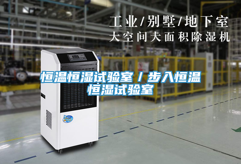 恒溫恒濕試驗室／步入恒溫恒濕試驗室