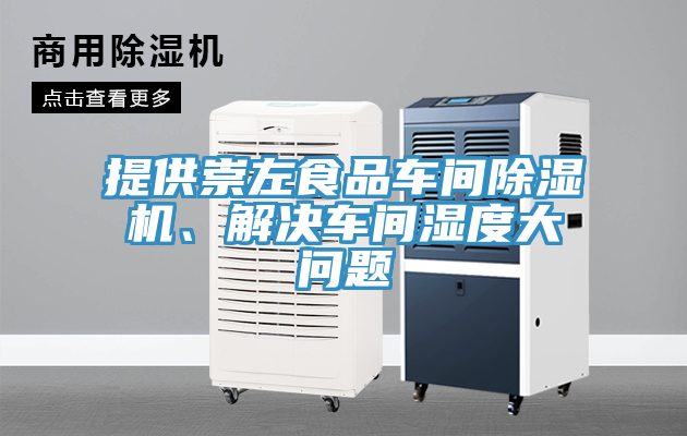 提供崇左食品車間除濕機、解決車間濕度大問題