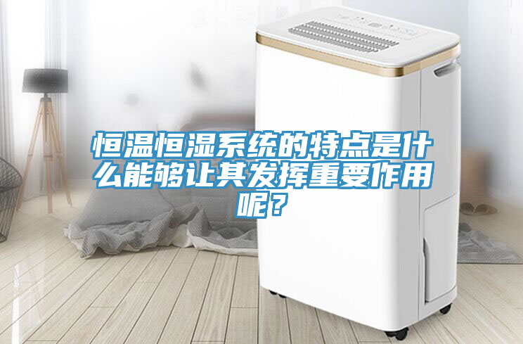 恒溫恒濕系統(tǒng)的特點是什么能夠讓其發(fā)揮重要作用呢？