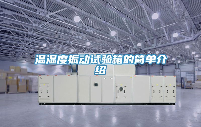 溫濕度振動試驗(yàn)箱的簡單介紹