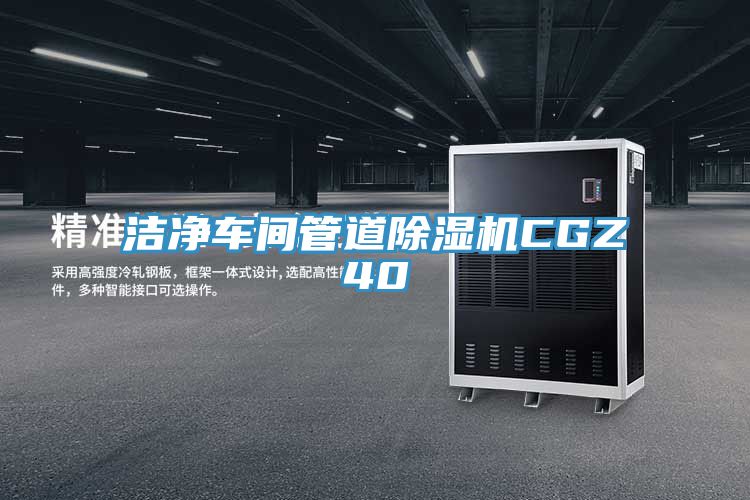 潔凈車(chē)間管道除濕機(jī)CGZ40