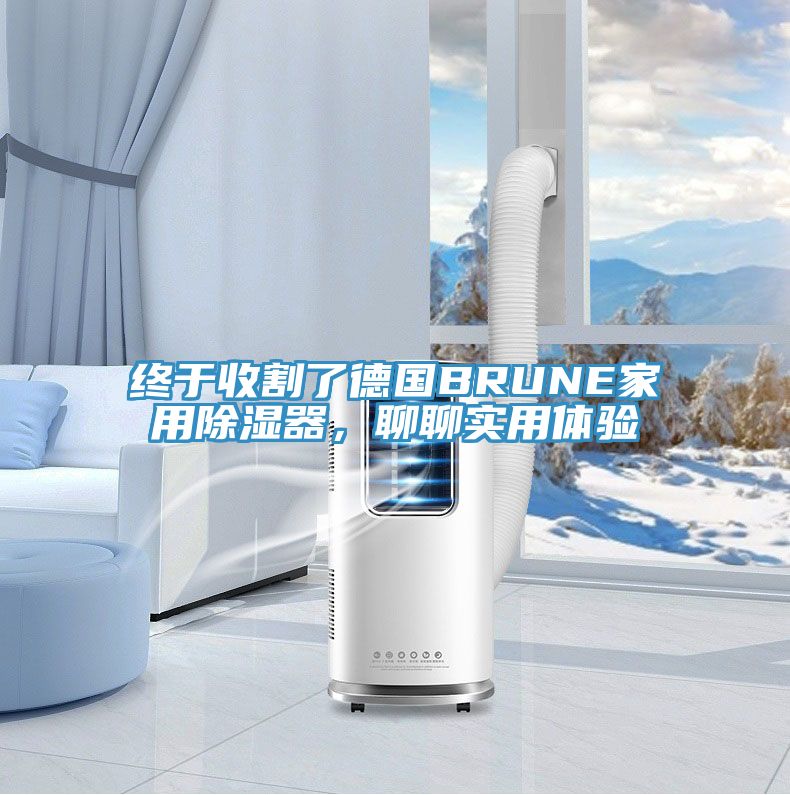 終于收割了德國(guó)BRUNE家用除濕器，聊聊實(shí)用體驗(yàn)