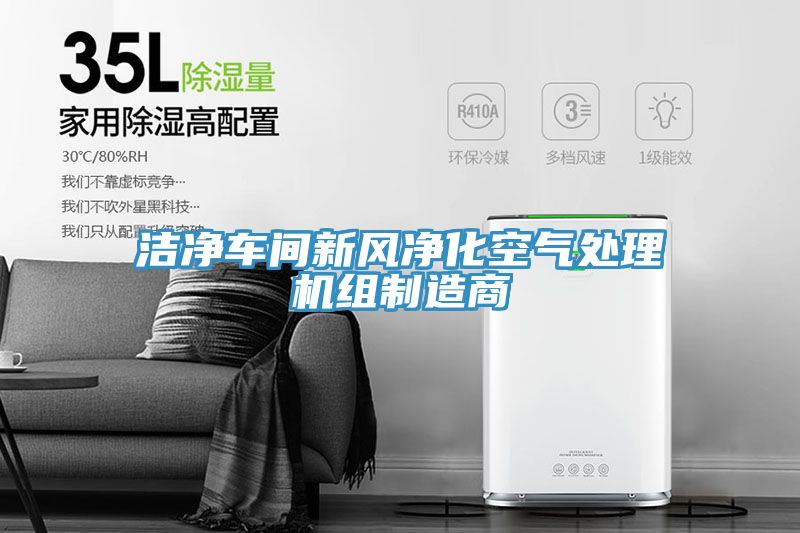 潔凈車(chē)間新風(fēng)凈化空氣處理機(jī)組制造商