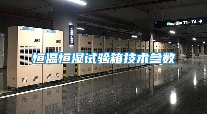 恒溫恒濕試驗箱技術(shù)參數(shù)