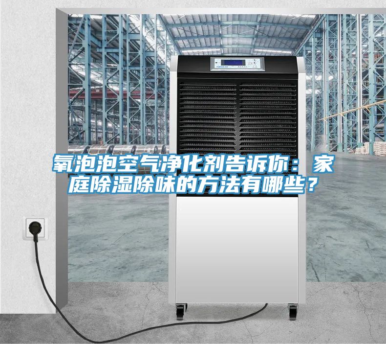 氧泡泡空氣凈化劑告訴你：家庭除濕除味的方法有哪些？